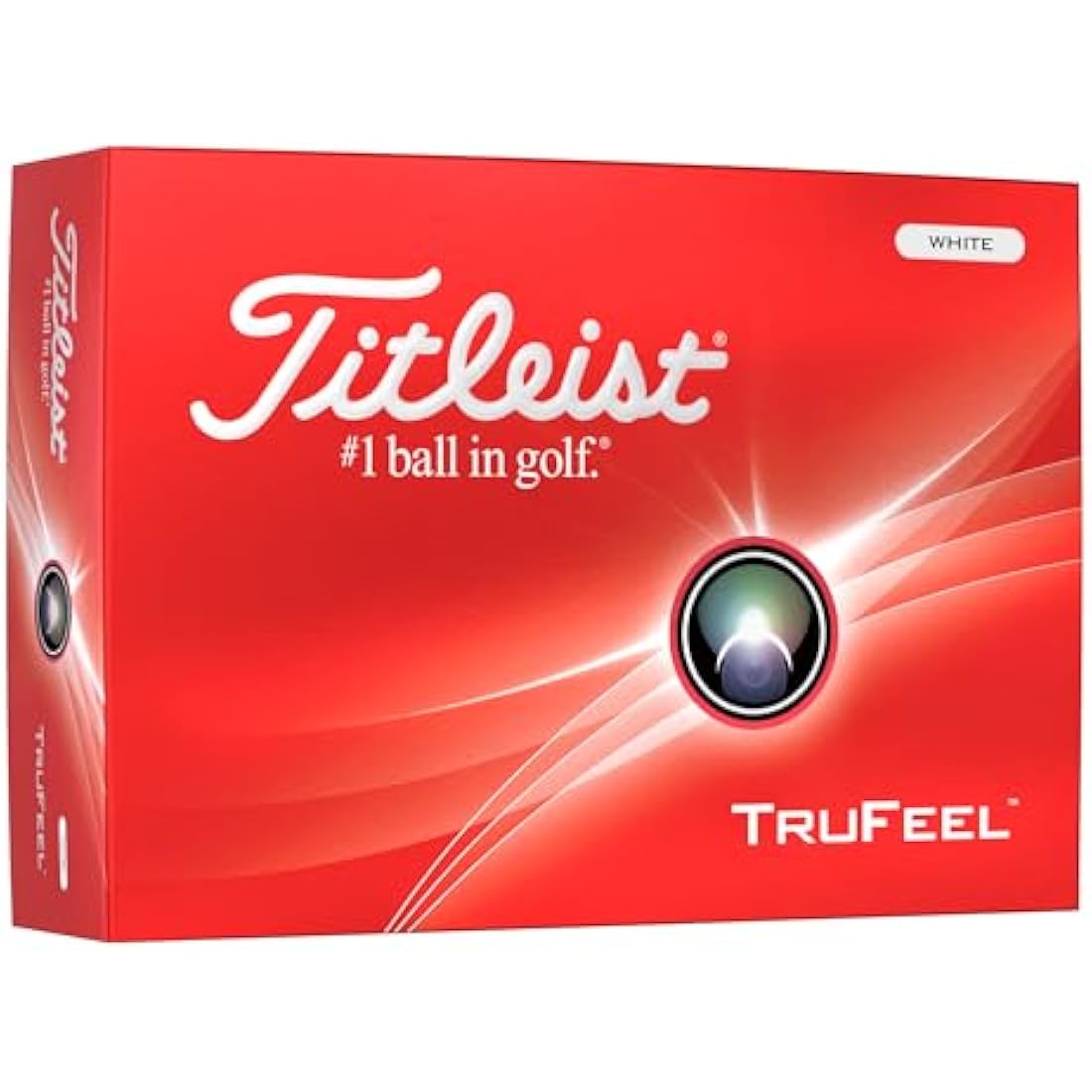 Titleist TruFeel Golf Balls | Ultra-Soft Feel Low Flight | 12-Ball Pack