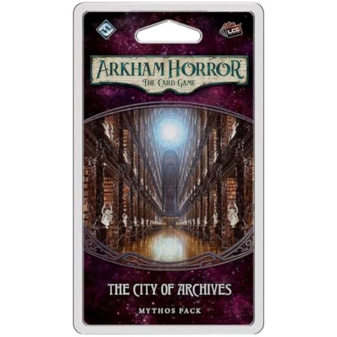 Arkham Horror TCG: The City of Archives Mythos Pack – Fantasy Flight Games