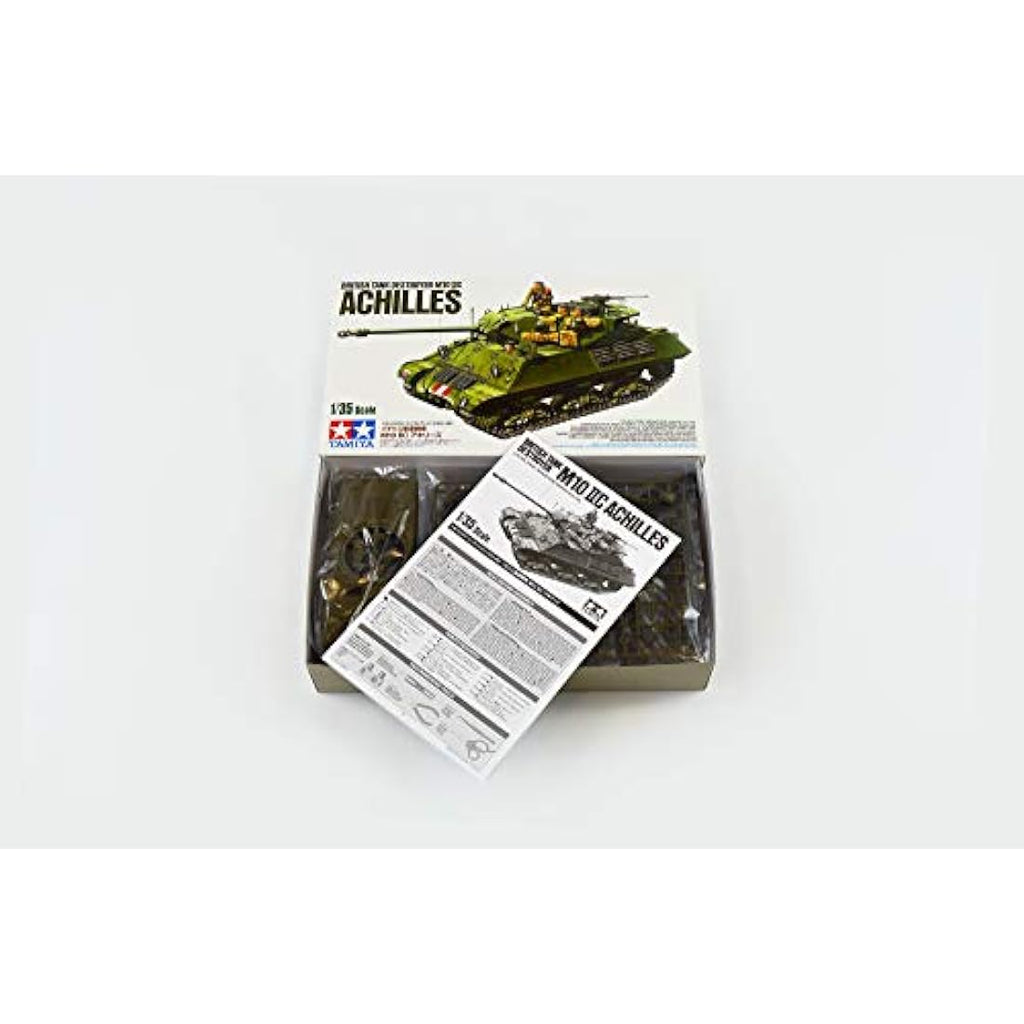 Tamiya British M10 IIC Achilles Tank Model Kit – 1:35 Scale Plastic