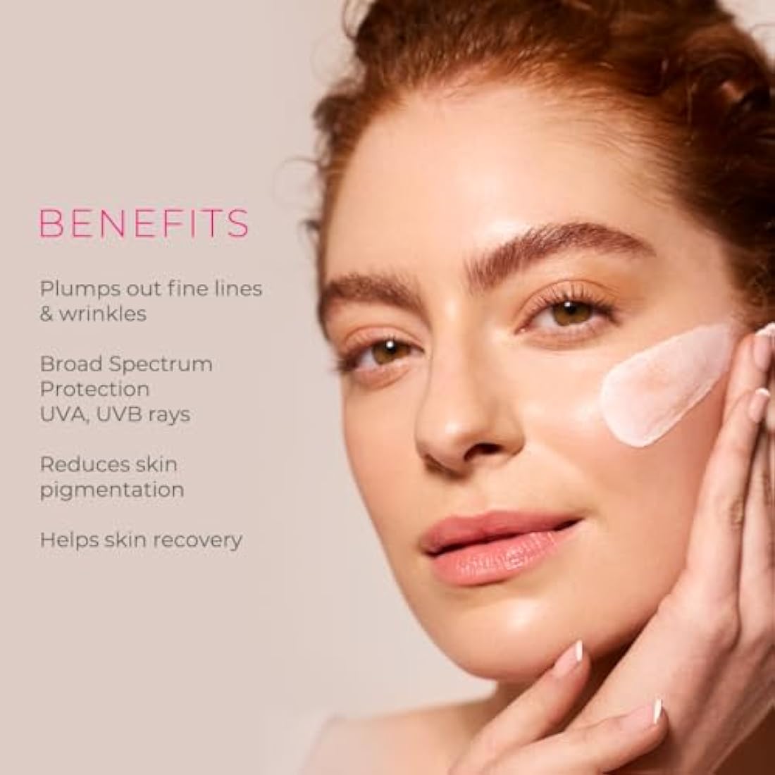 Ella & Jo Plump & Protect Day Cream | SPF 30 Hydrating Face Moisturiser