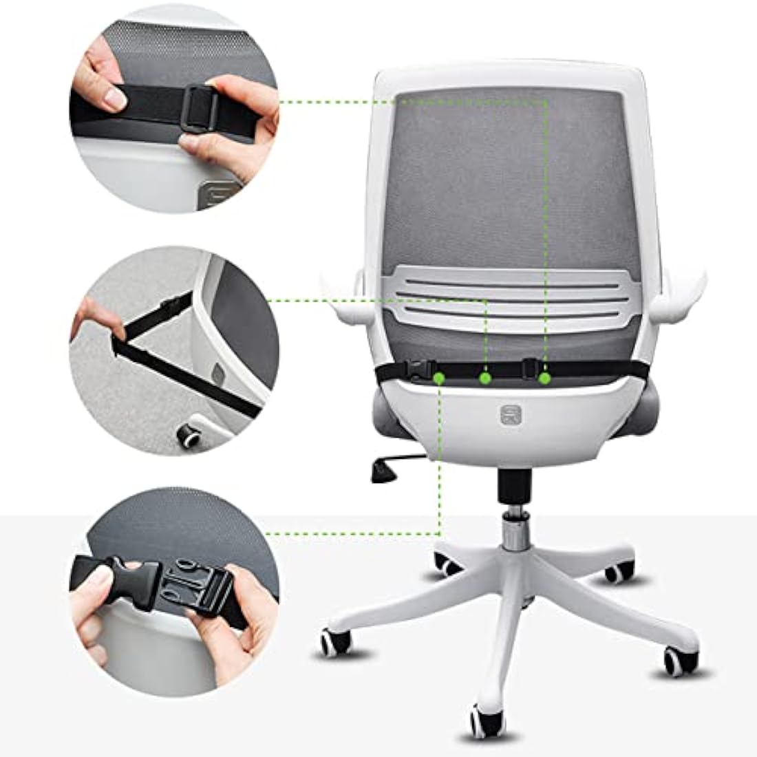 MargGona Memory Foam Car Wedge Cushion – Orthopedic Sciatica Relief