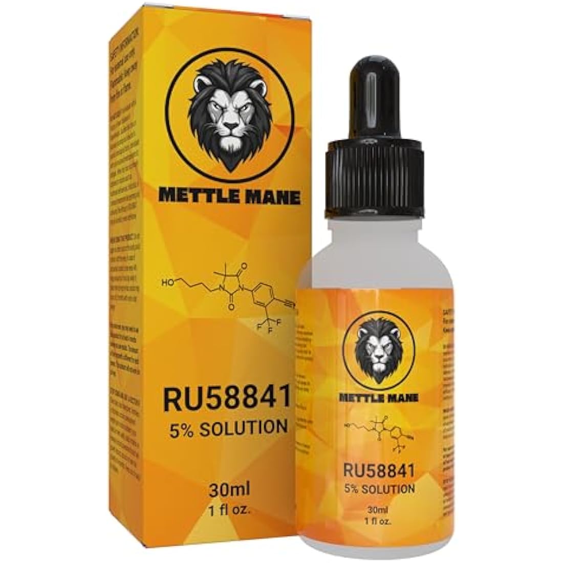 Mettle Mane RU58841 5% DHT Blocker Hair Serum – 30ml Hair Loss Solution