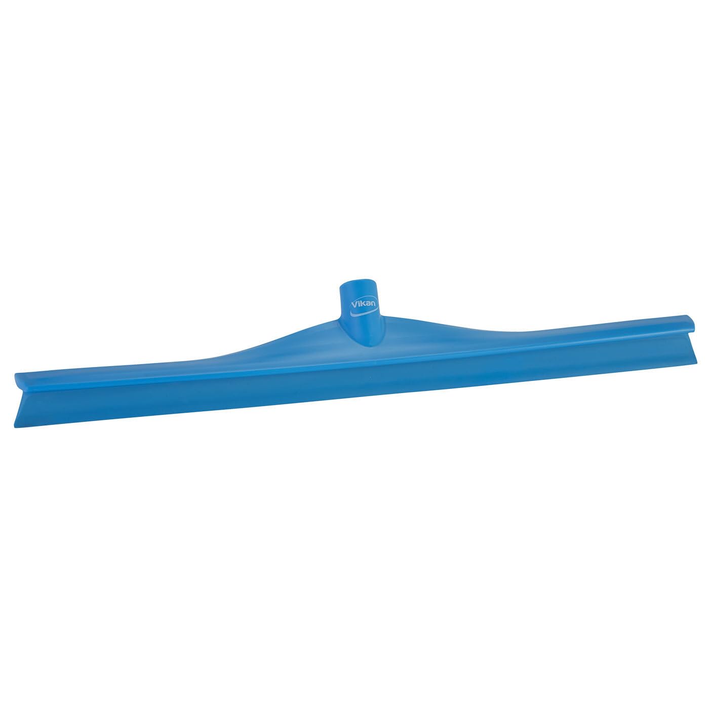 Vikan Ultra Hygiene Single Blade Squeegee – 600mm Blue Floor Tool