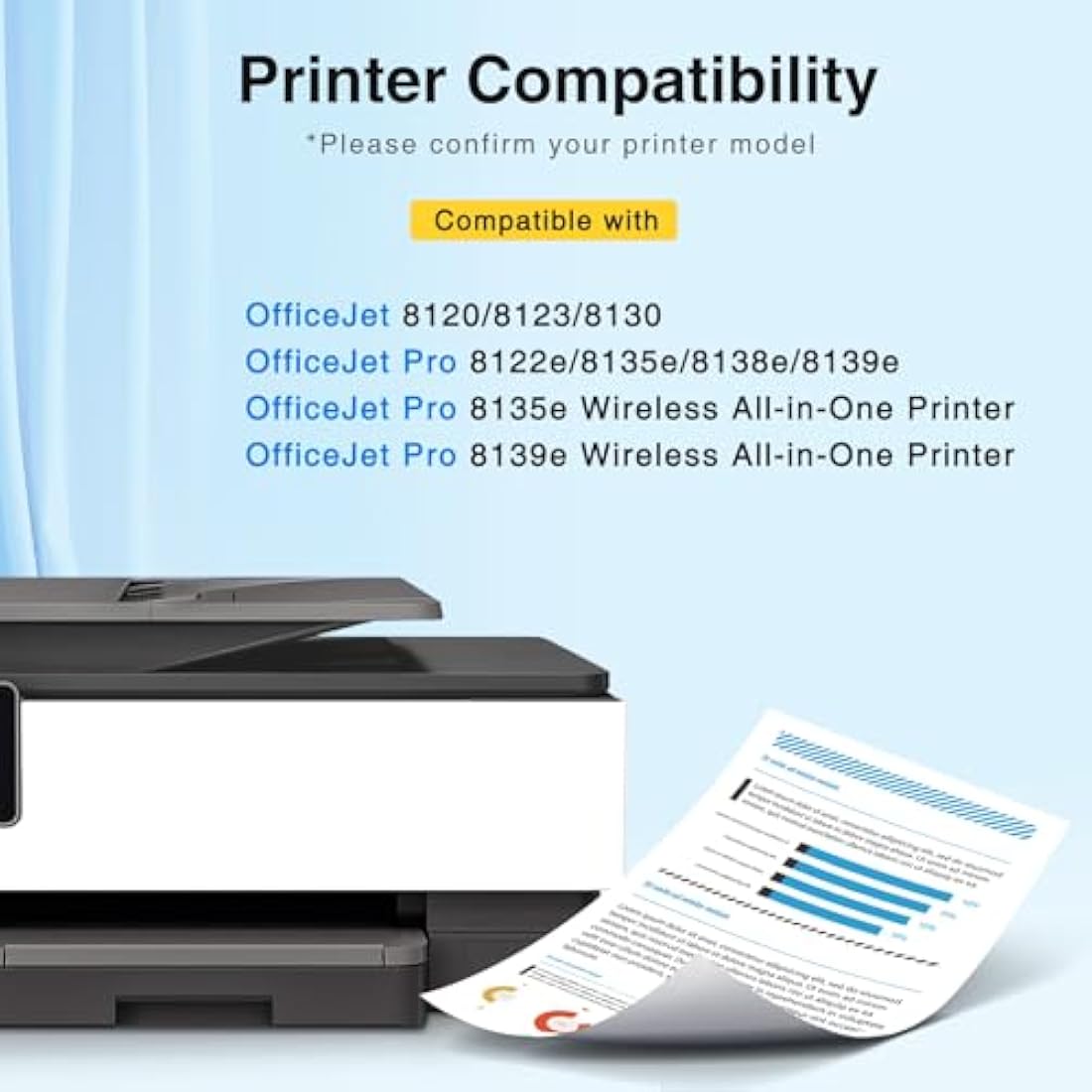 Starink HP 924 Ink Cartridge Replacement 4-Pack for OfficeJet Pro 8120e