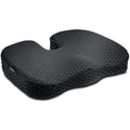 Kensington Premium Cool-Gel Memory Foam Seat Cushion - Black