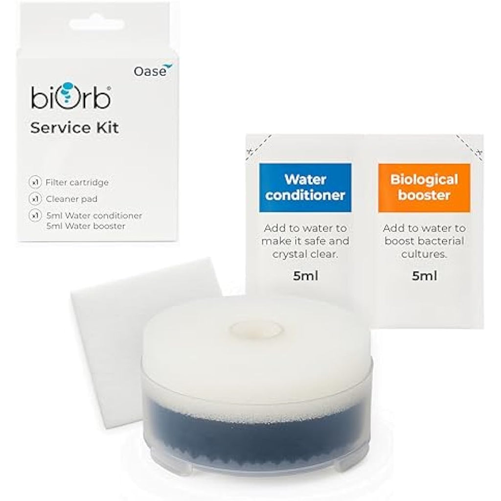 biOrb Aquarium Service Kit – Filter Cartridge and Cleaning Pad Set