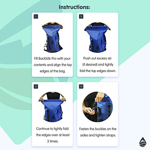 Skog Å Kust BackSåk Pro Waterproof Floating Backpack with Airtight Pocket