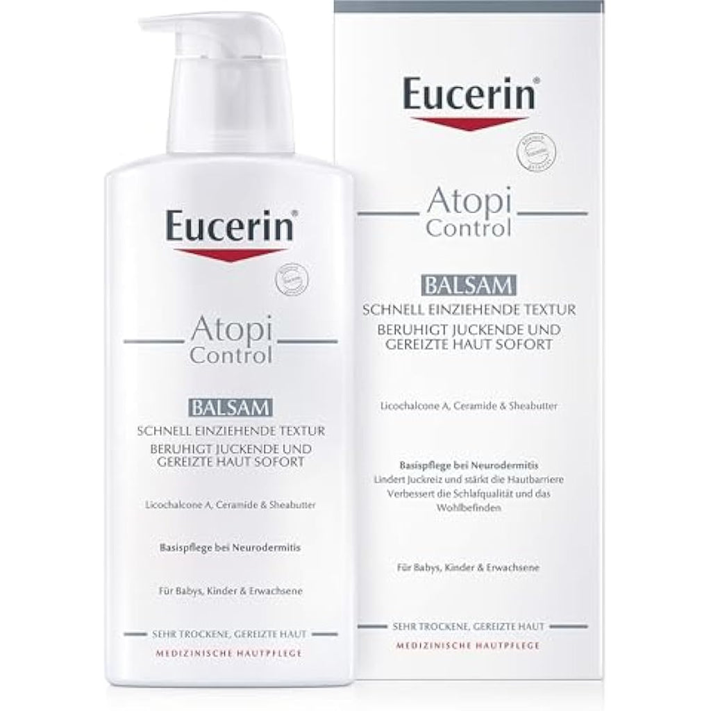 Eucerin AtopiControl Body Balm for Dry Atopic Skin - 400 ml Moisturizer