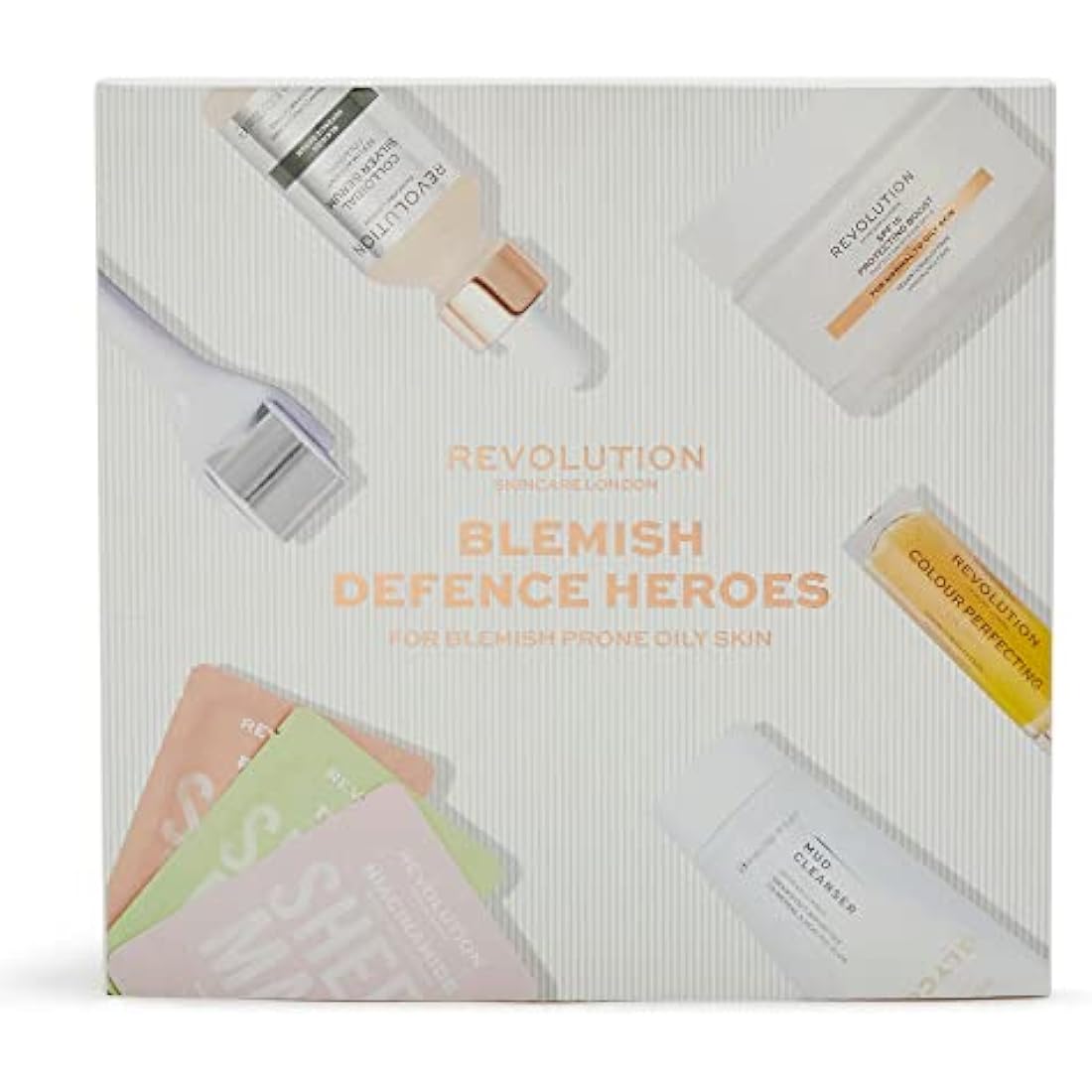 Revolution Skincare Blemish Defence 6-Piece Set for Oily Skin