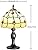 Jolof Store Stained Glass Table Lamp – Vintage Antique Bedside Light