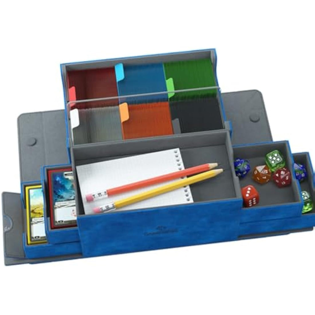 Gamegenic Card's Lair 600+ Blue – Premium Trading Card Storage Box