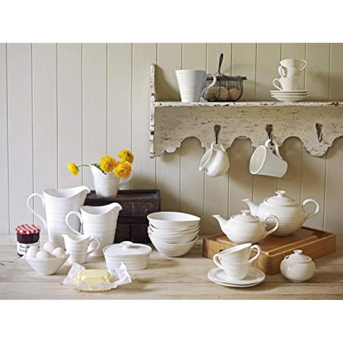 Sophie Conran Porcelain Mug – White 12.5oz Microwave Safe Cup