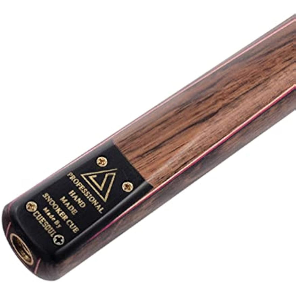 CUESOUL 57" Rosewood 3/4 Snooker Cue Set with Case and Extension