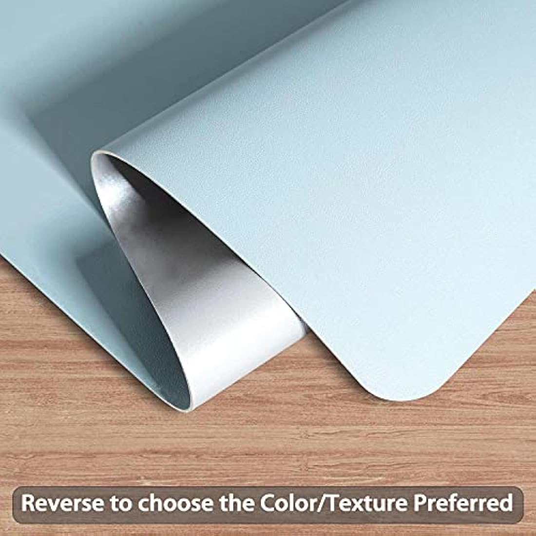 DOBAOJIA Dual-Side PU Leather Desk Pad - XXL Waterproof Mouse Mat