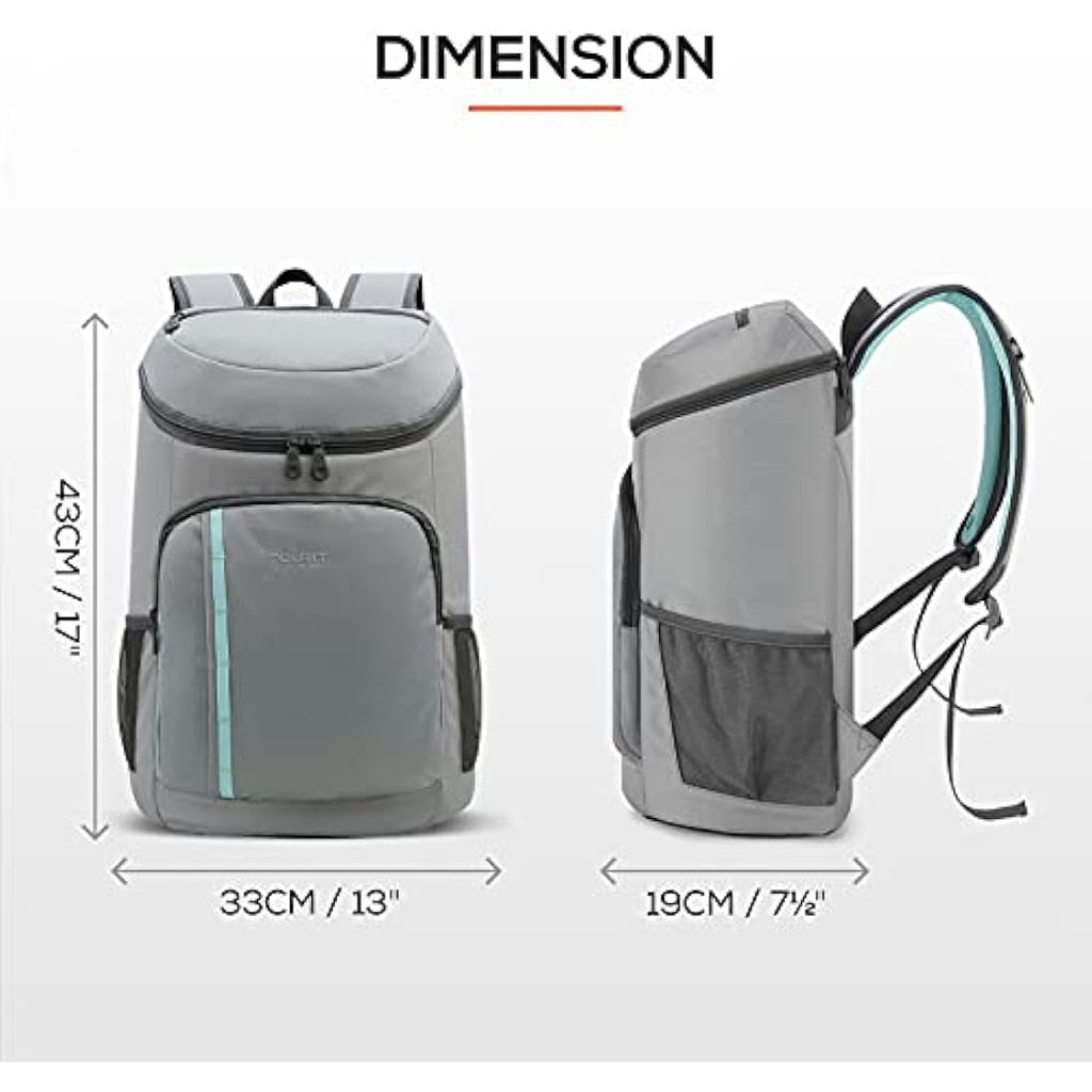 TOURIT 30-Can Insulated Cooler Backpack – Leak-Proof Lightweight Bag