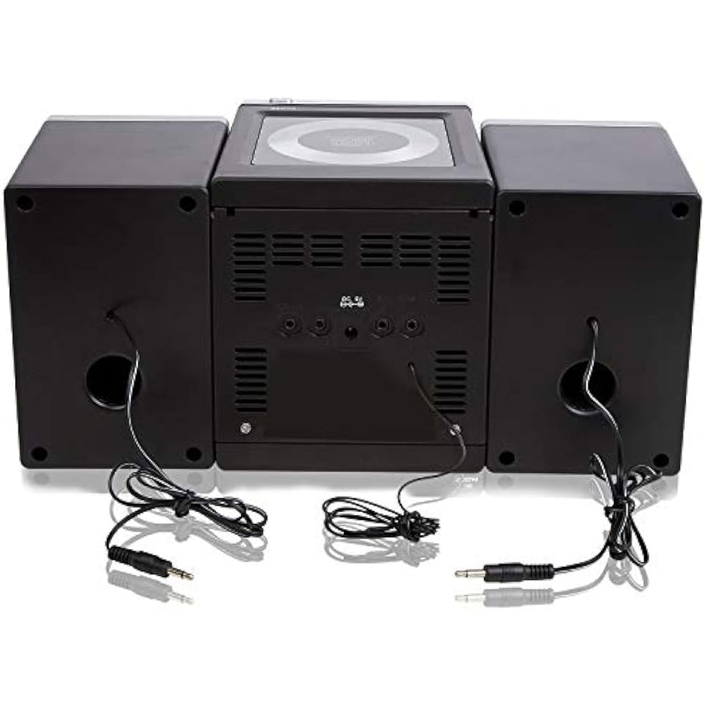 Denver MCA-230 Micro HiFi System | Compact CD Player with FM Radio & Clock