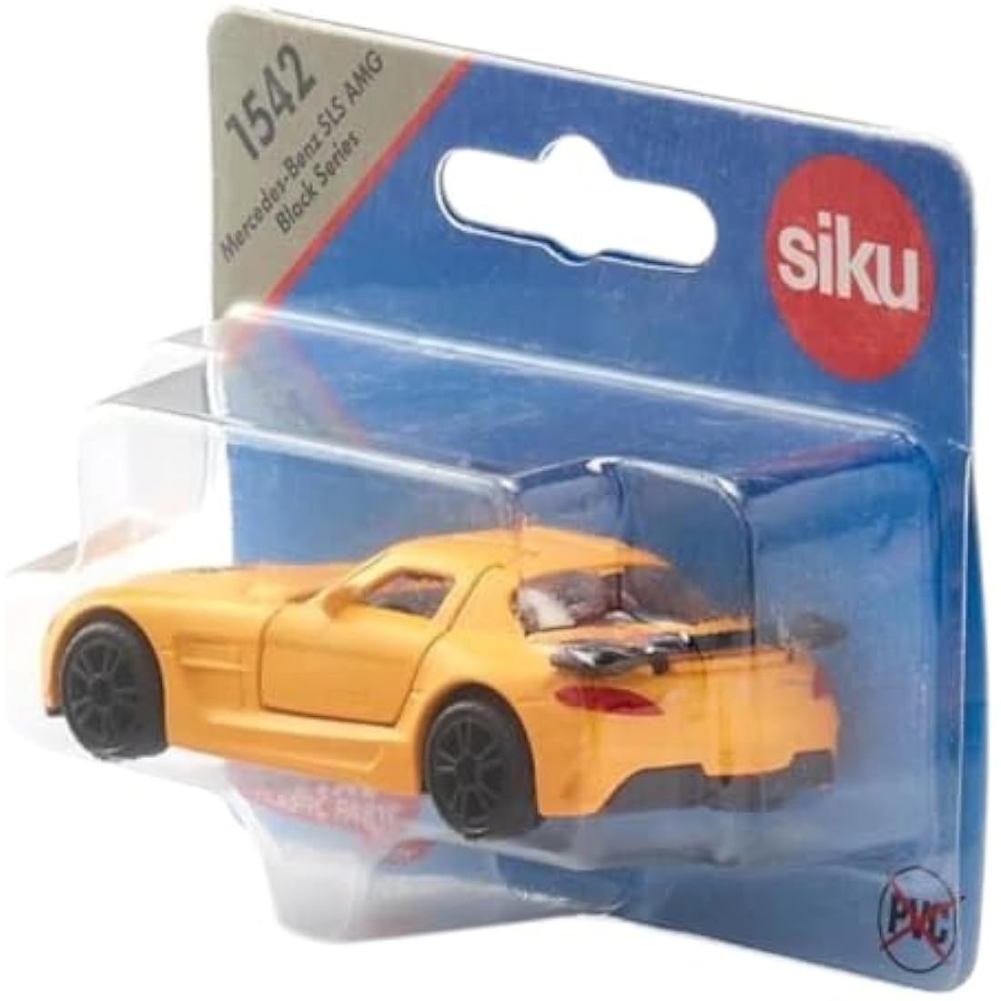 siku 1542 Mercedes-Benz SLS AMG Black Series Diecast Car – Orange