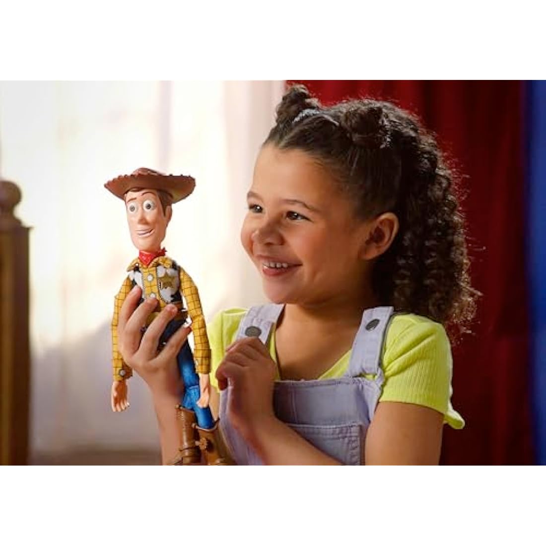 Mattel Disney Toy Story Woody Talking Action Figure – 12-Inch Plush Doll