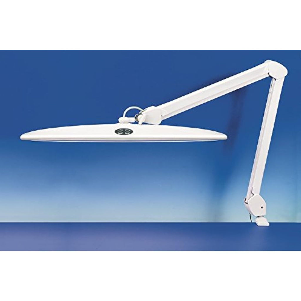 Lightcraft LED Task Lamp with Dimmer Switch – White Professional Desk Light