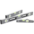 WORKPRO 3-Piece Spirit Level Set (9", 16", 24") – Magnetic Box Beam