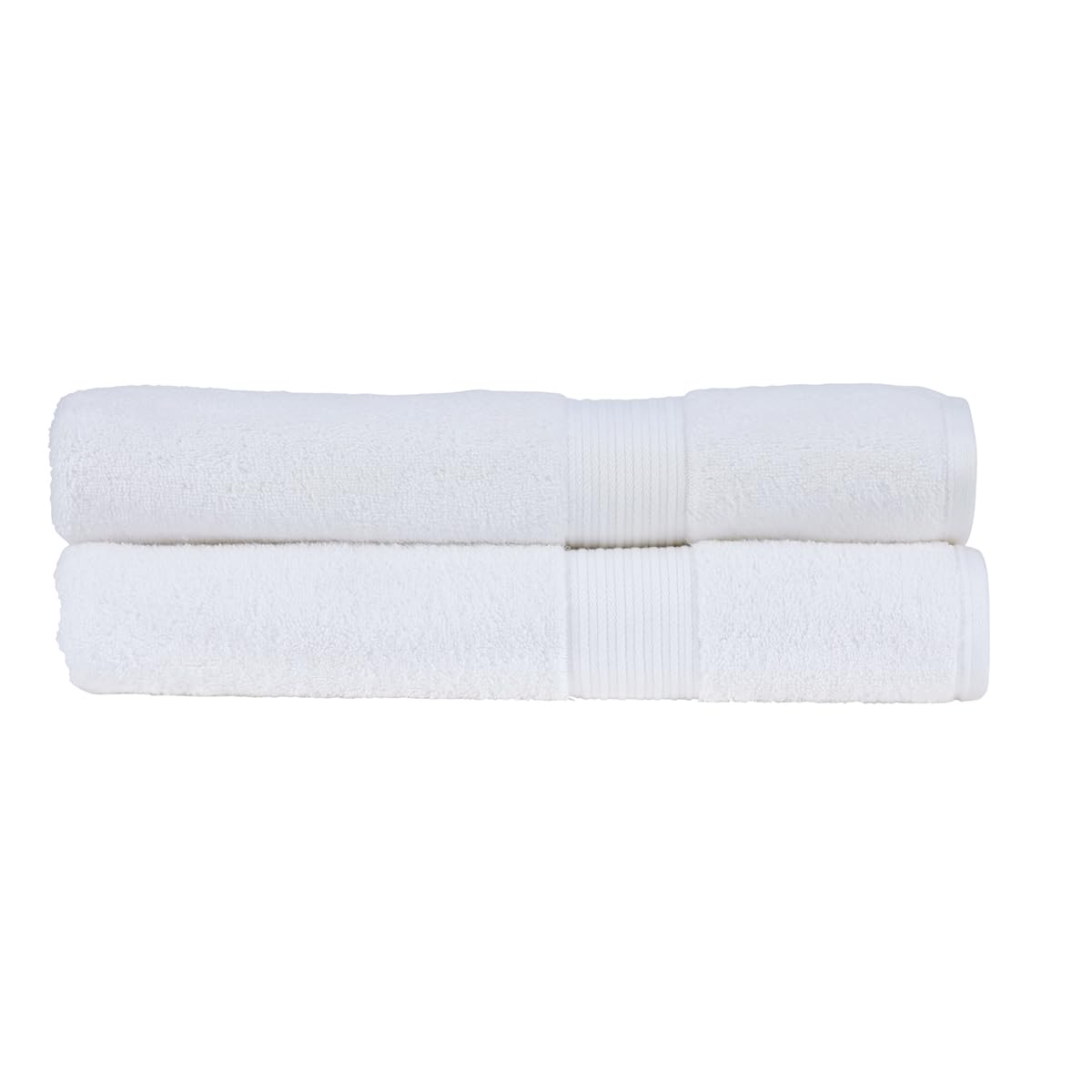Christy Supreme Hygro Bath Sheets Set | White Supima Cotton | 650GSM