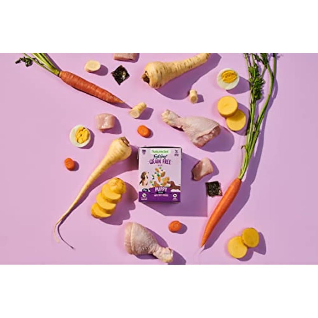 Naturediet Grain Free Wet Puppy Food - Chicken & Veg - 18 x 390g