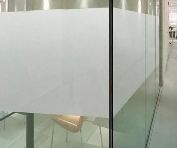 vgoltd Frosted Window Film – Self Adhesive Vinyl Privacy Glass (91cm x 10m)