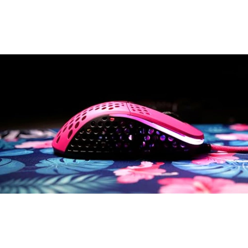 Xtrfy M4 RGB Ultra-Light Wired Gaming Mouse – Ergonomic – Pink Edition