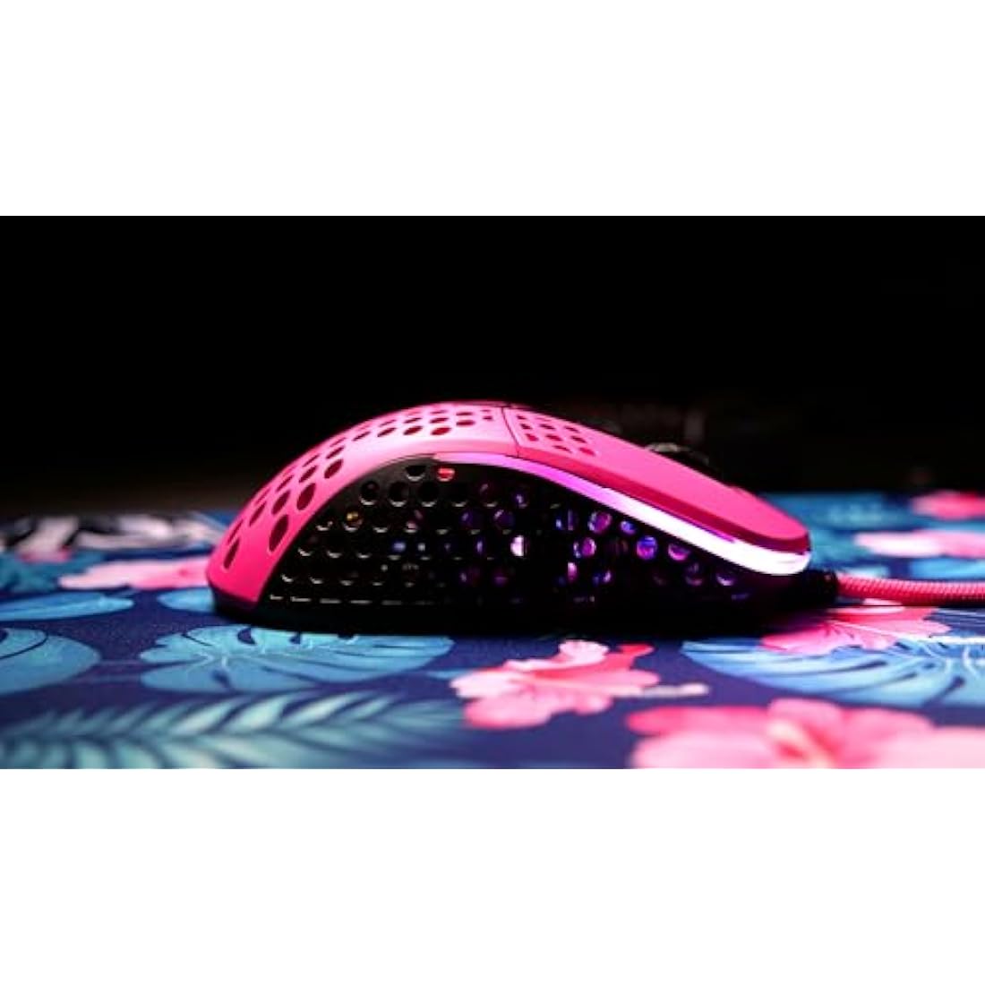 Xtrfy M4 RGB Ultra-Light Wired Gaming Mouse – Ergonomic – Pink Edition