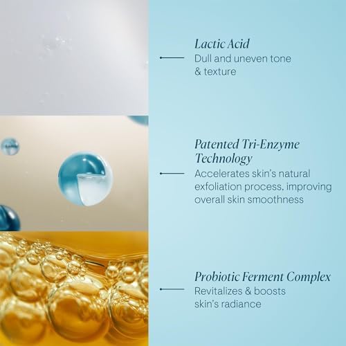 Elemis Dynamic Resurfacing Facial Pads – Tri-Enzyme Exfoliator, 60 Count