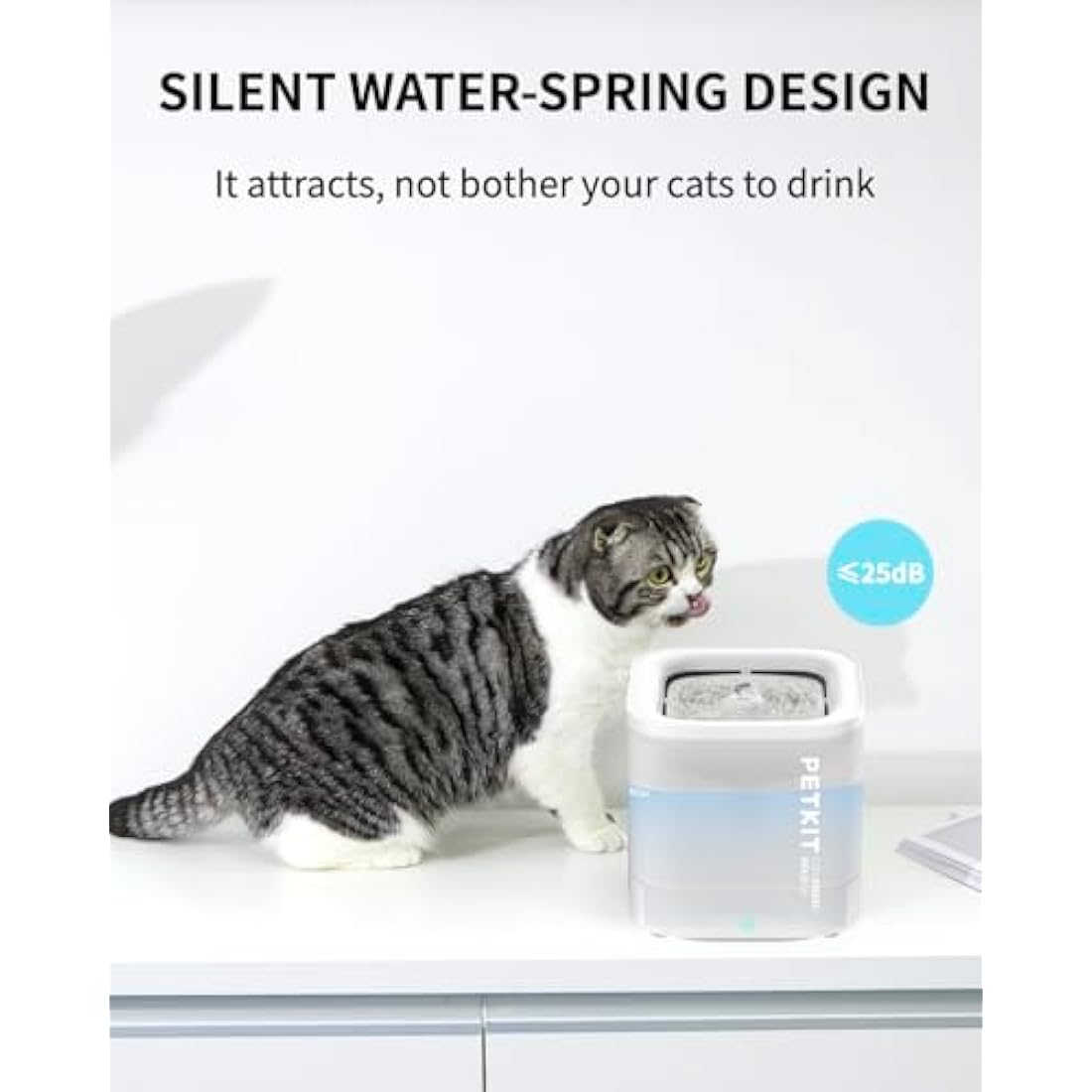PETKIT EVERSWEET SOLO SE Cat Water Fountain – 1.85L Ultra Quiet Pump