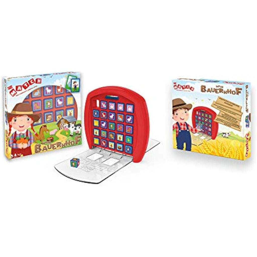 Winning Moves Match My Farm Educational Board Game for Kids and Families