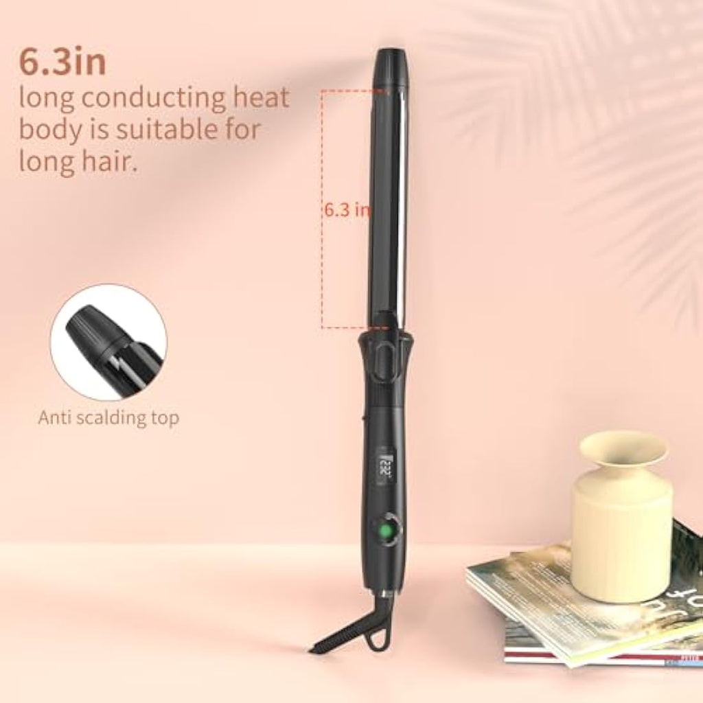Jolof Store 25mm Ceramic Titanium Hair Curling Wand | 50-230°C