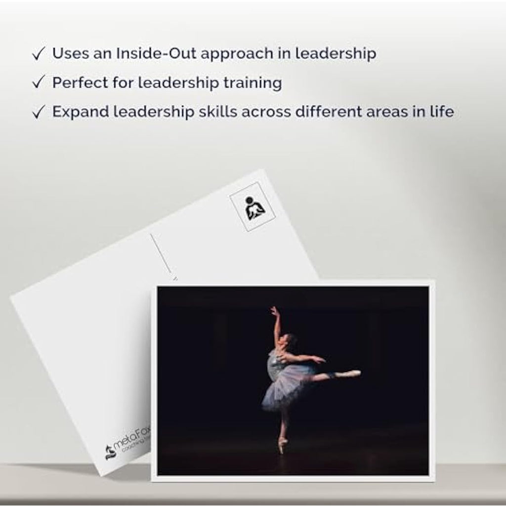 metaFox Leadership Inside-Out Cards | 52 Coaching & Team Building Tools