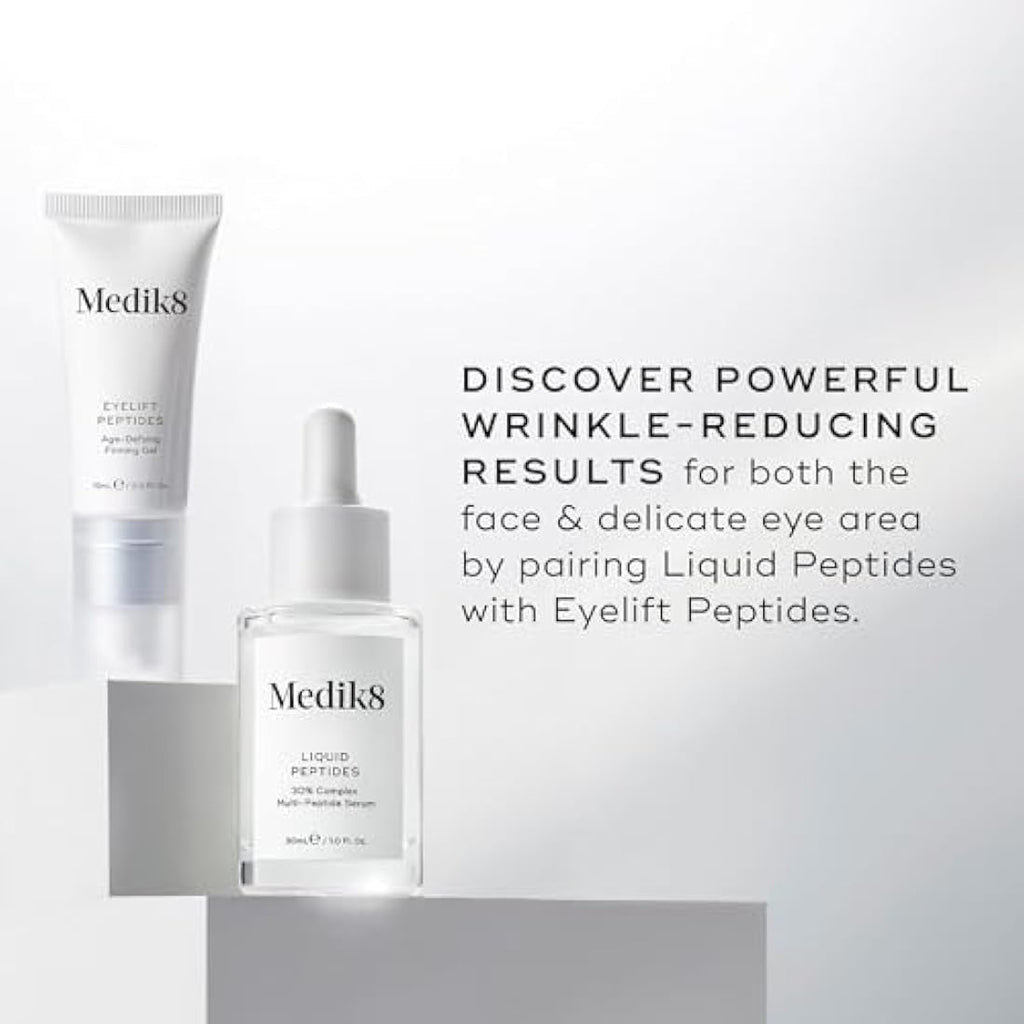 Medik8 Liquid Peptides – Age-Defying Firming Serum with Hyaluronic Acid