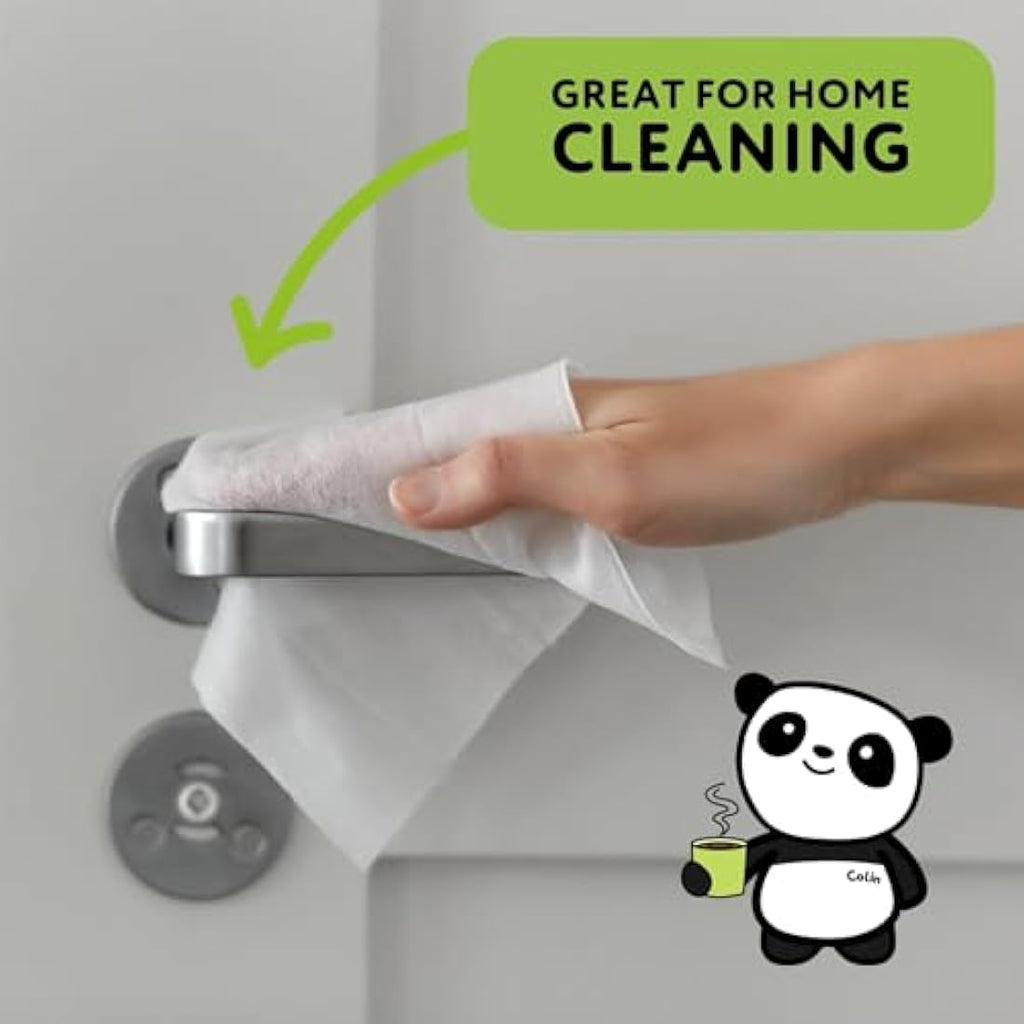 The Cheeky Panda Antibacterial Bamboo Surface Wipes | 6 Pack (540)