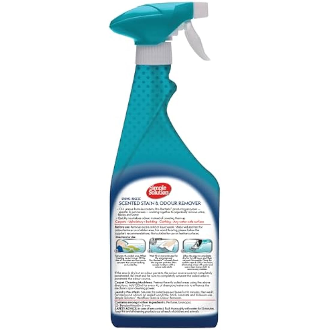 Simple Solution Pet Stain and Odour Remover - Enzymatic Cleaner 750ml