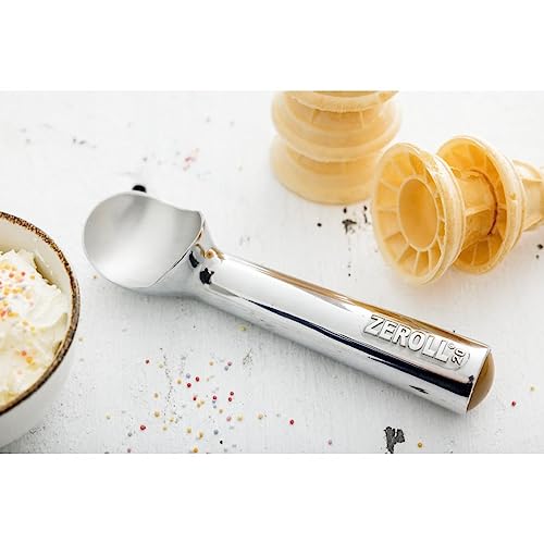 Zeroll Original Ice Cream Scoop | Size 20 Heat Conductive Aluminum