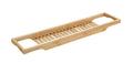 WENKO Bambusa Bamboo Bath Tray – Sustainable Bathtub Caddy & Organizer