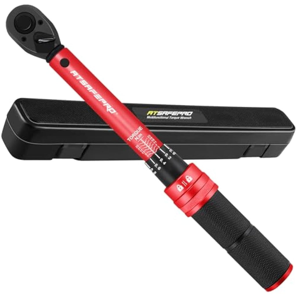 ATsafepro 1/4" Bike Torque Wrench Set | 3-25Nm High Precision Spanner