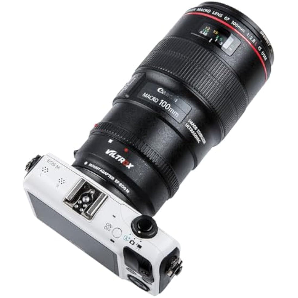 Viltrox EF-EOS M Lens Mount Adapter with Auto Focus for Canon EOS M