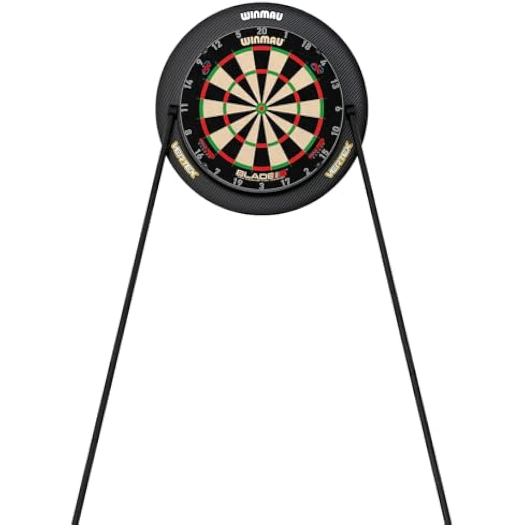 Winmau Vertex Dartboard Stand – Portable Adjustable Steel Tripod