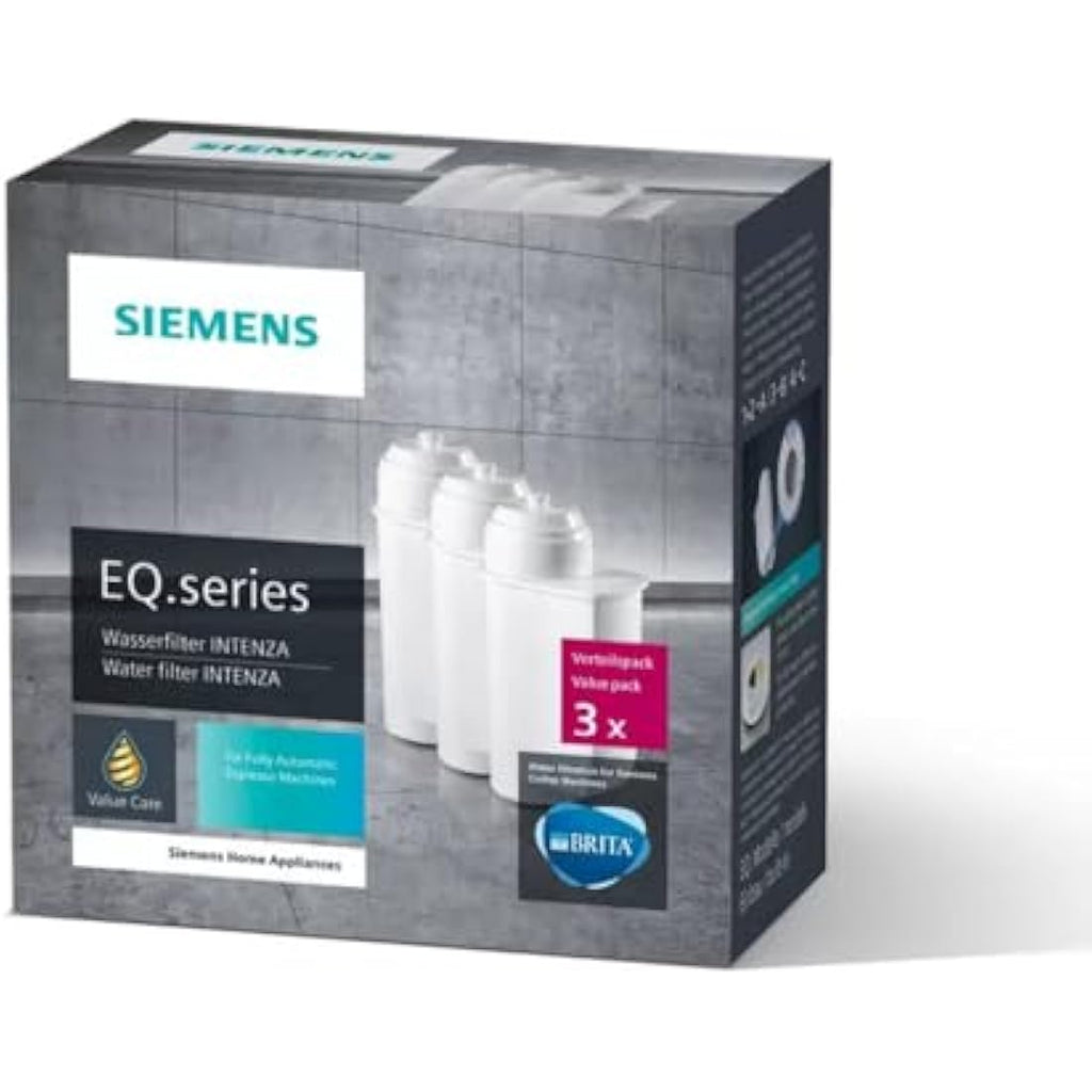 Siemens TZ70033 Water Filter for TK7 Espresso Machines – 3 Pack