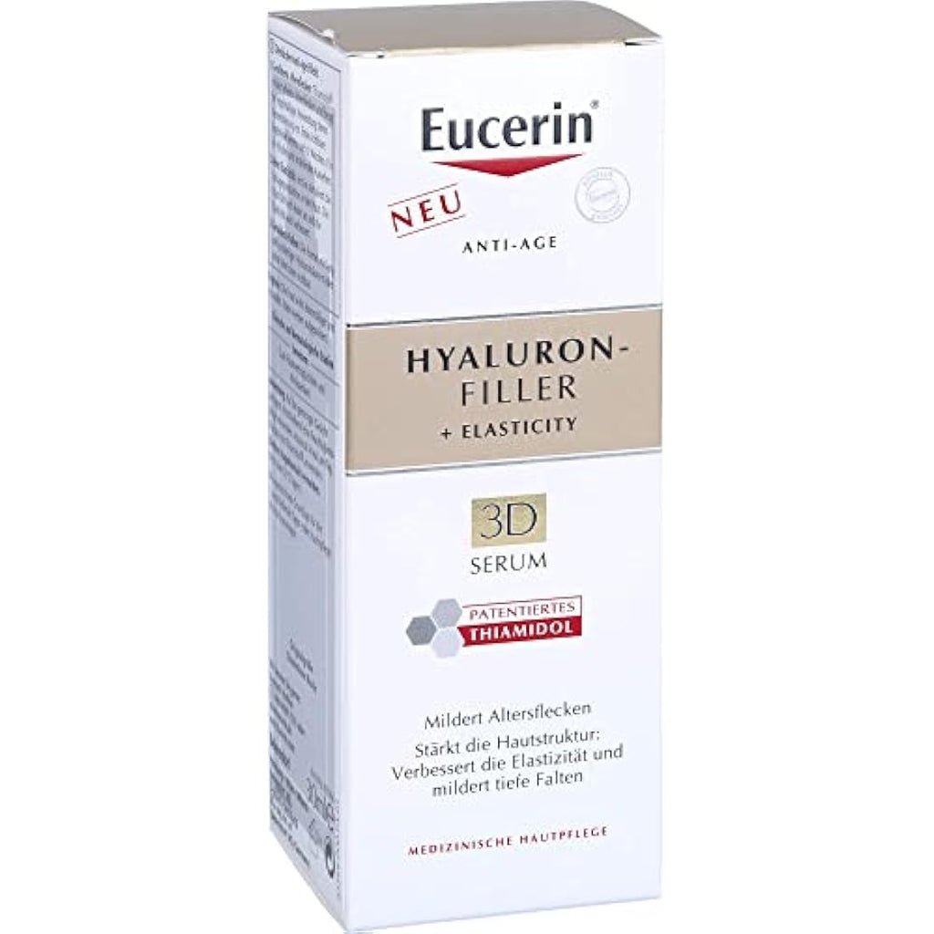 Eucerin Hyaluron-Filler + Elasticity 3D Serum - Anti-Aging Facial Serum 30ml