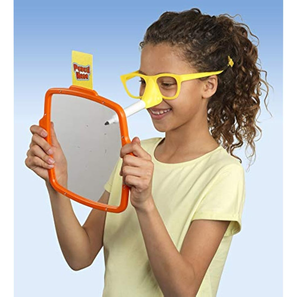 Ideal Pencil Nose Drawing Game – Family Party Board Game for Ages 8+