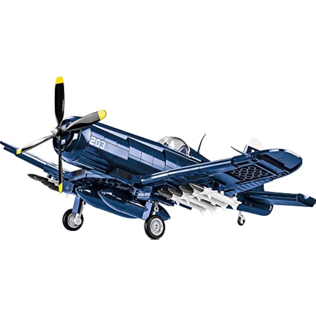 F4U-4 Corsair Building Blocks Aviation Model Kit – Jolof Store (520 Pcs)