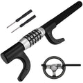 Tevlaphee Steering Wheel Lock – 5-Digit Keyless Anti-Theft Device (Black)