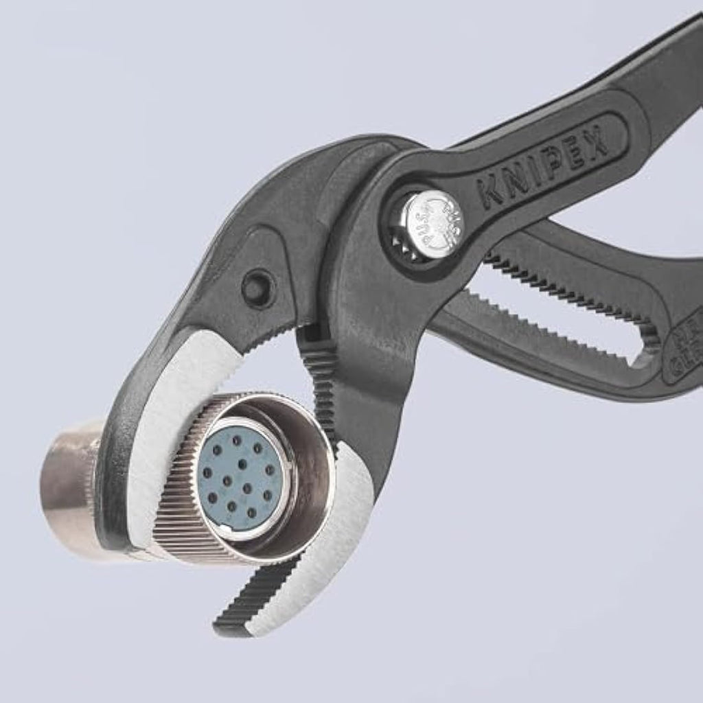 Knipex 250mm Siphon and Connector Pliers – Non-Slip Plastic Grip