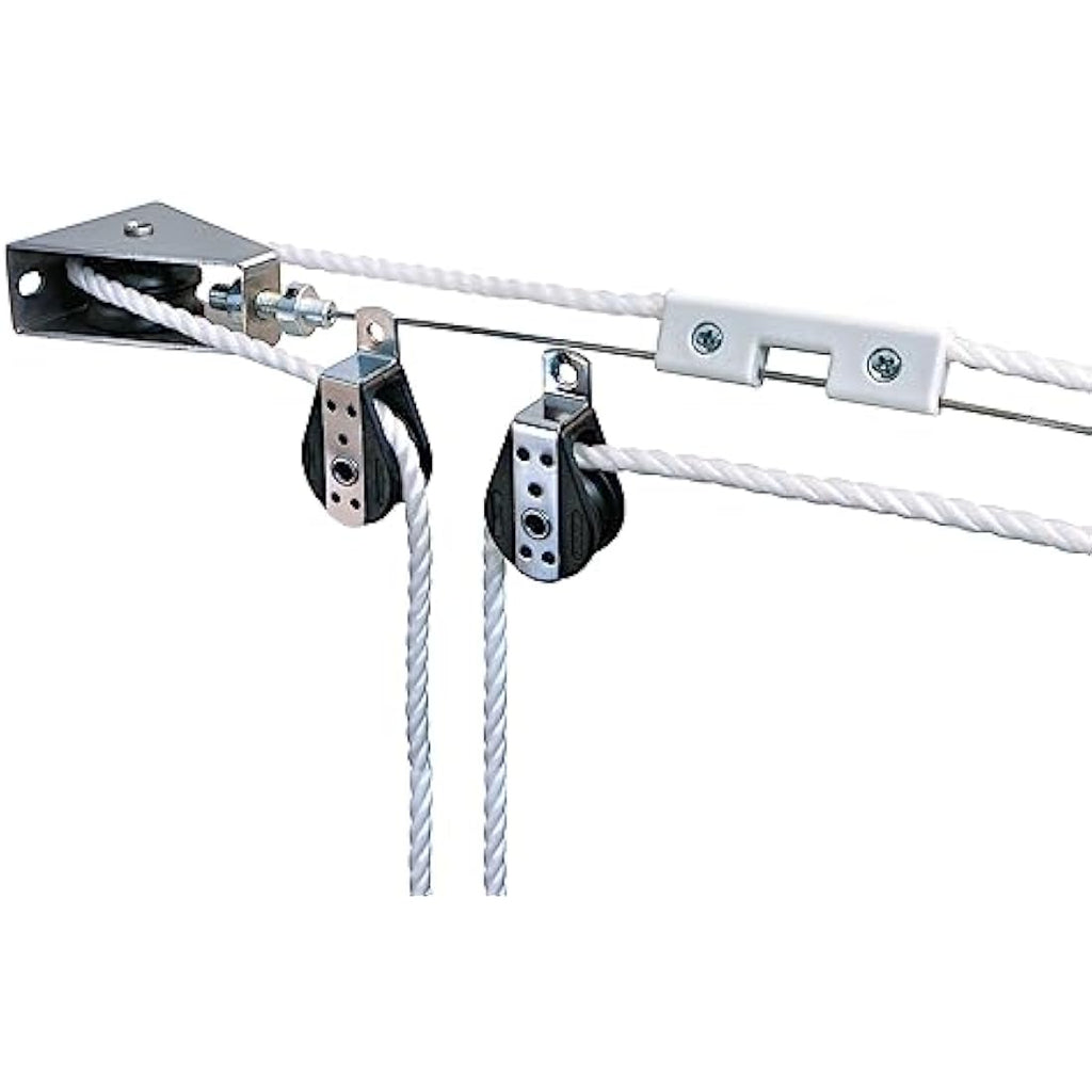 Windhager Rope-Pull Assembly Set for Awnings and Pergolas – 7 x 27m