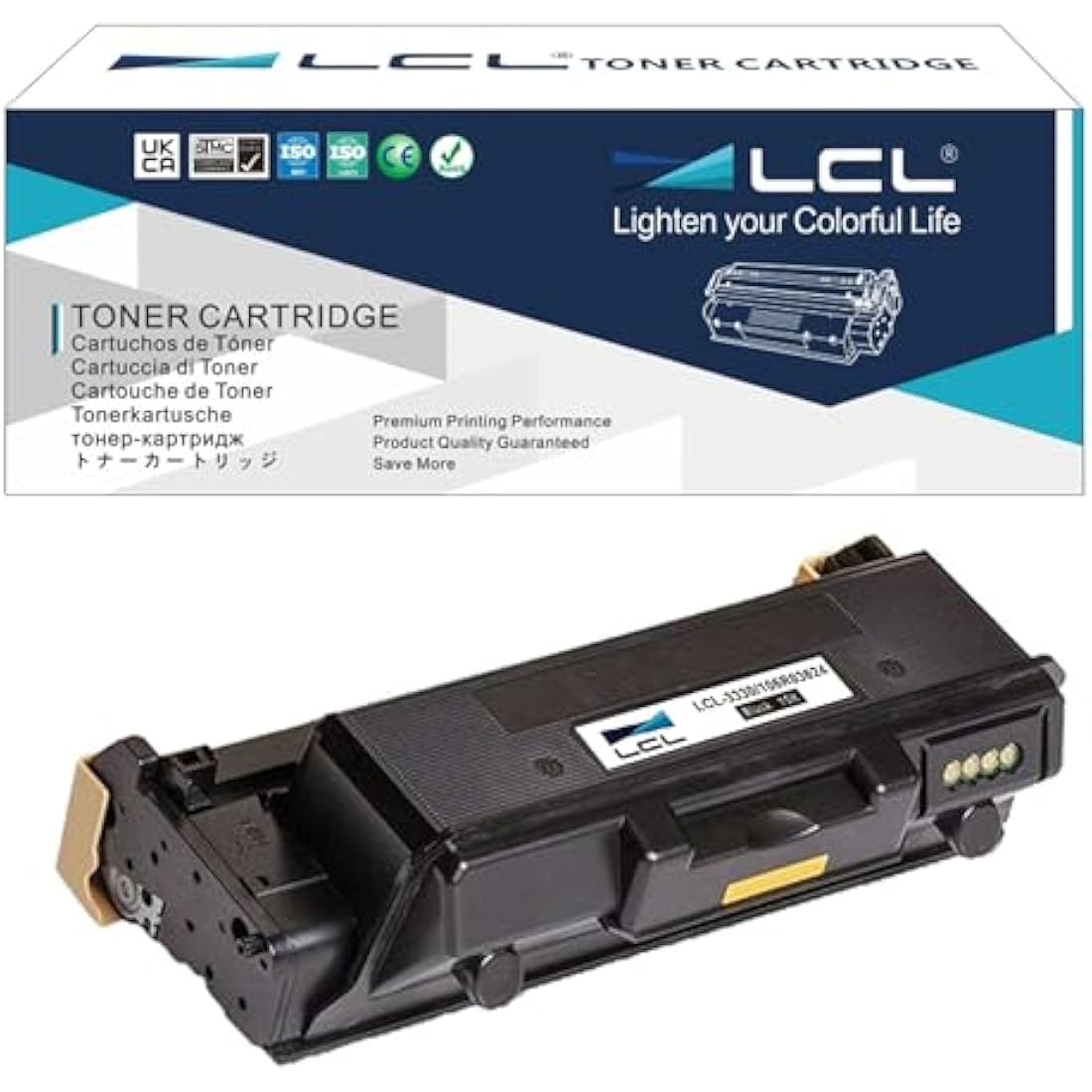 LCL 106R03624 Black Toner for Xerox WorkCentre 3335 3345 Phaser 3330